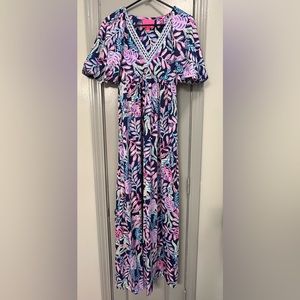 Lilly Pulitzer maxi dress size small
